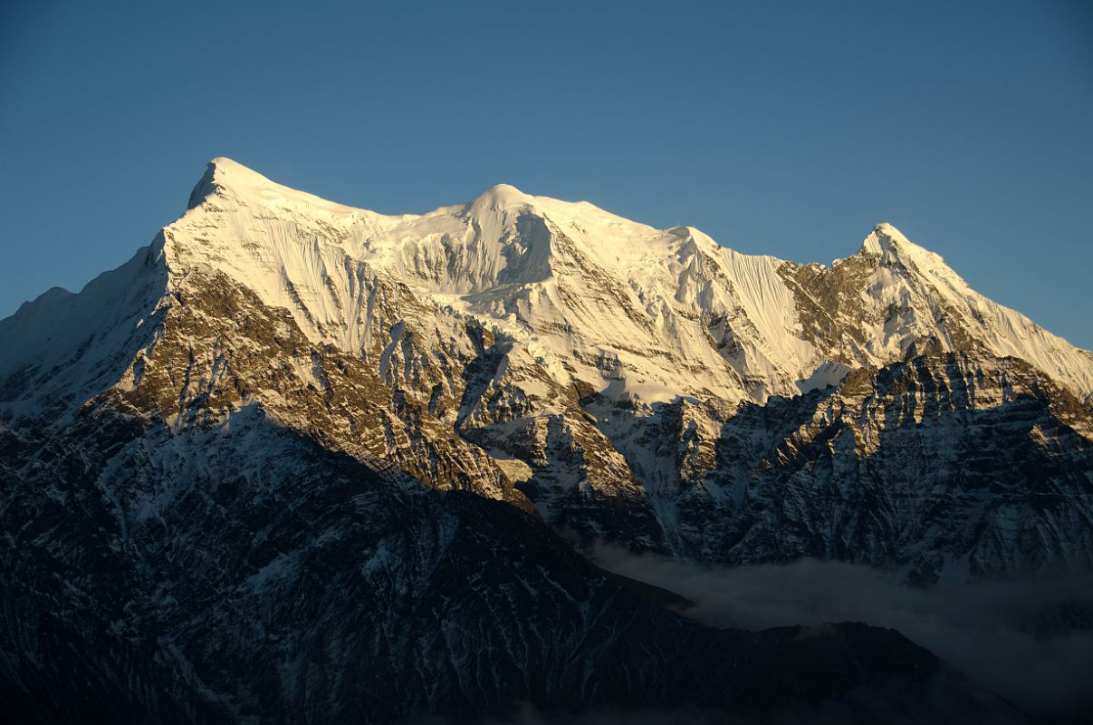 Click to enlarge -
Nilgiri North, Nilgiri Central, Nilgiri South Before Sunset From Yak Kharka Around Dhaulagiri
Nilgiri North, Nilgiri Central, Nilgiri South Before Sunset From Yak Kharka Around Dhaulagiri